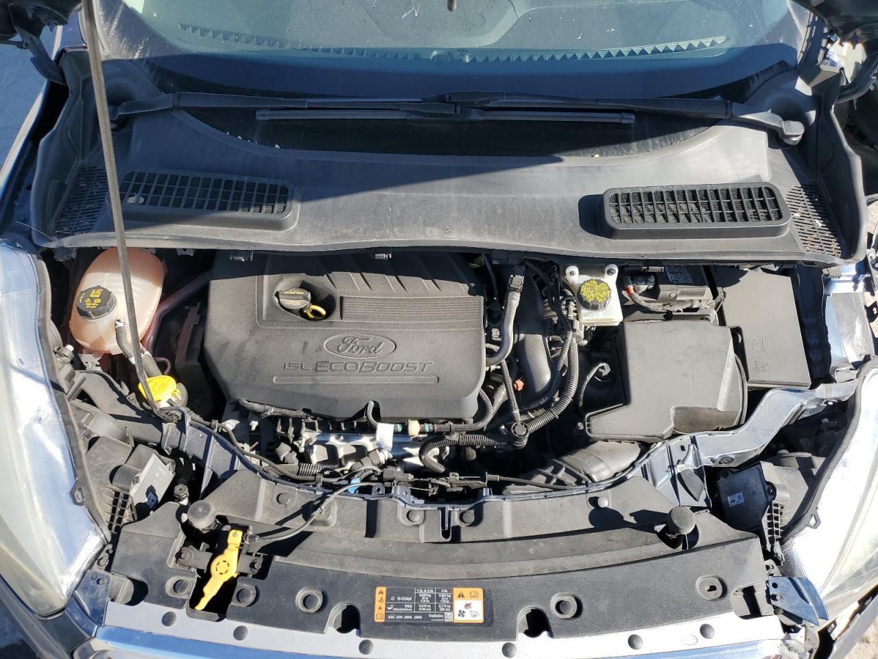2018 Ford Escape VIN 1FMCU0HDXJUC03752 Copart auction photo, front end / minor dent/scratches damage thumbnail 12
