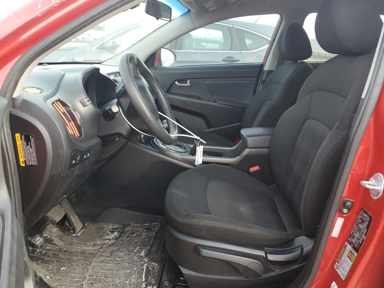 2011 KIA Sportage VIN KNDPB3A26B7016191 Copart auction photo, front end damage thumbnail 7
