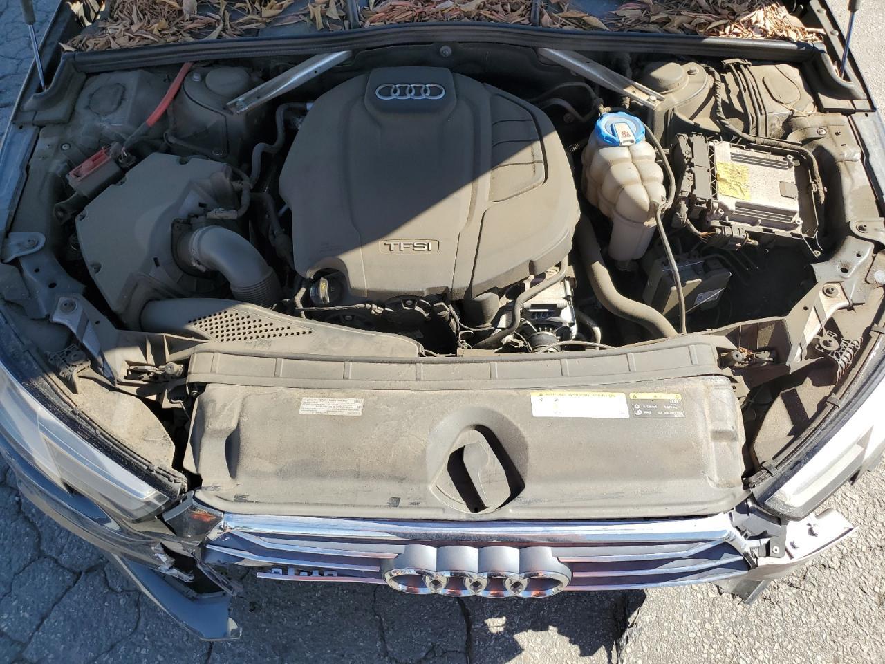 2019 Audi A4 VIN WAUGMAF40KA038020 Copart auction photo, front end / rear end damage thumbnail 12