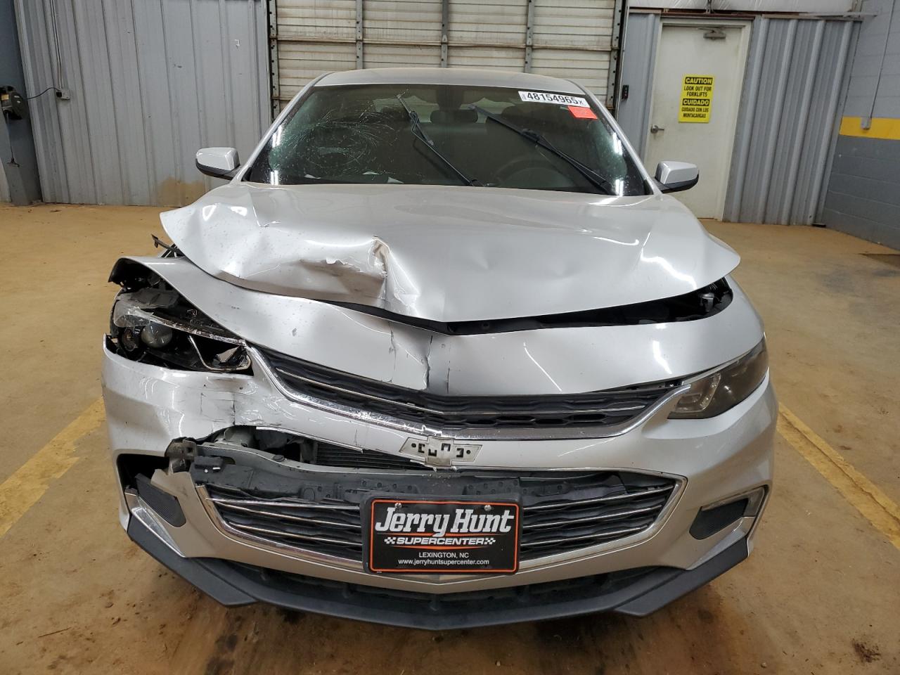 2016 Chevrolet Malibu VIN 1G1ZE5ST0GF302031 Copart auction photo, front end / rear end damage thumbnail 5