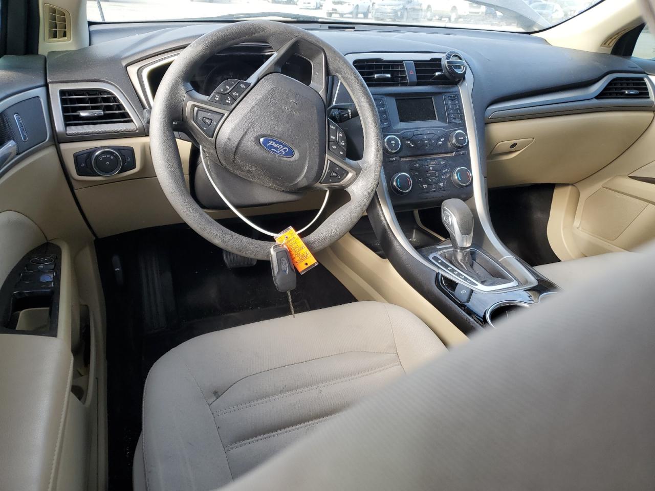 2014 Ford Fusion VIN 3FA6P0LUXER366615 Copart auction photo, front end damage thumbnail 8
