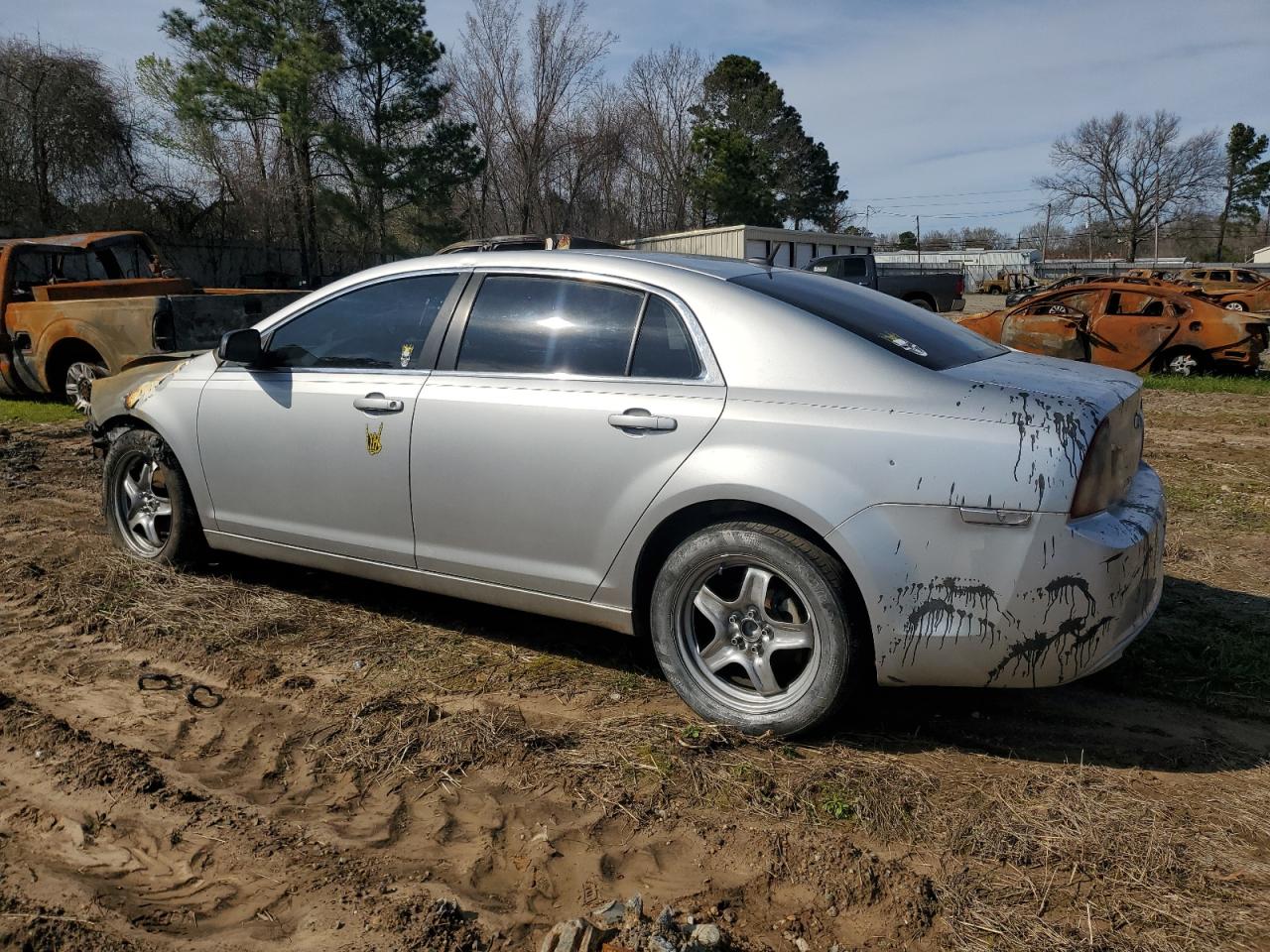 2011 Chevrolet Malibu VIN 1G1ZB5E19BF155493 Copart auction photo, burn damage thumbnail 2