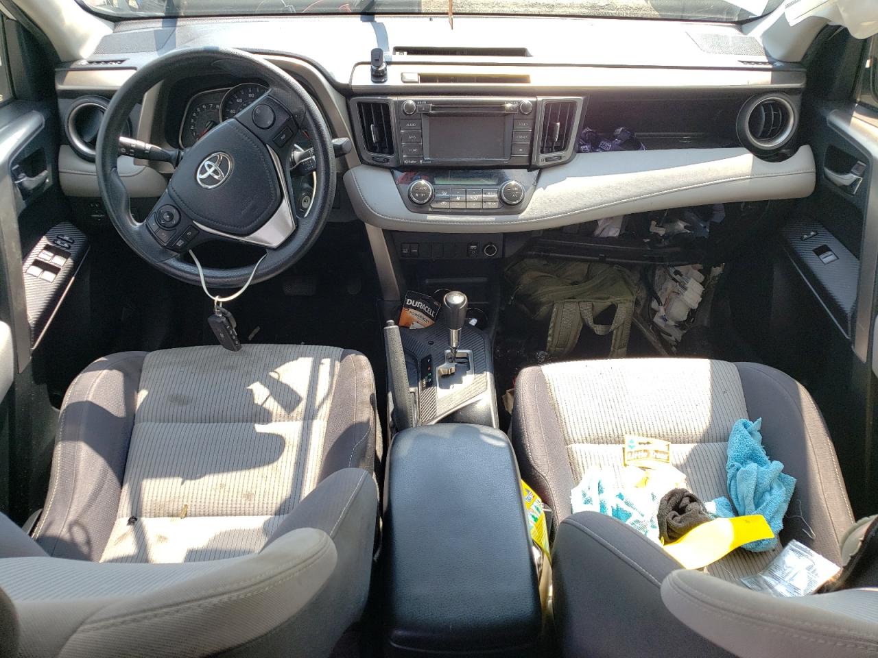 2015 Toyota RAV 4 VIN JTMRFREV7FJ038455 Copart auction photo, front end / mechanical damage thumbnail 8