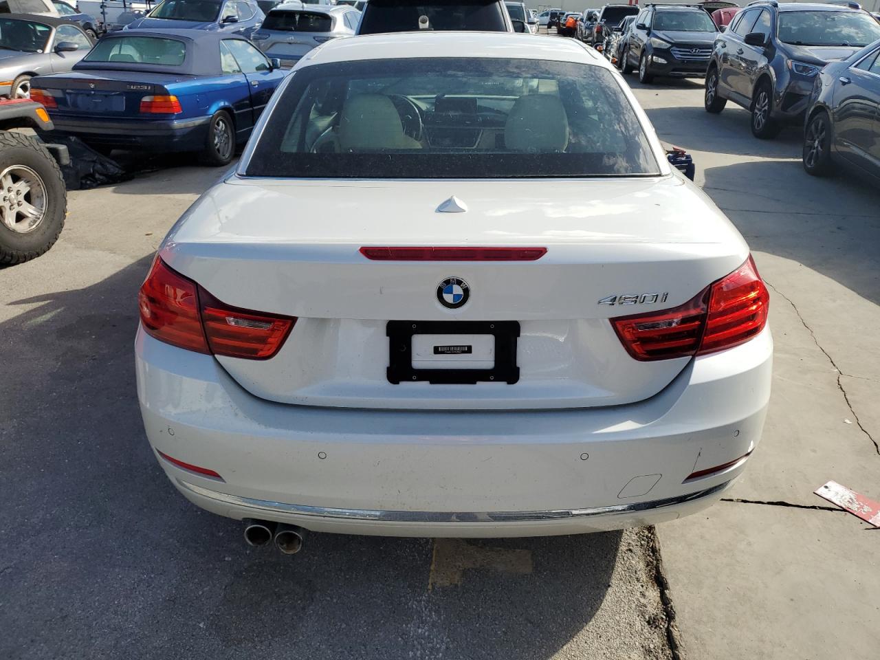 2017 BMW 4er VIN WBA4U7C32H5J55021 Copart auction photo, water/flood damage thumbnail 6