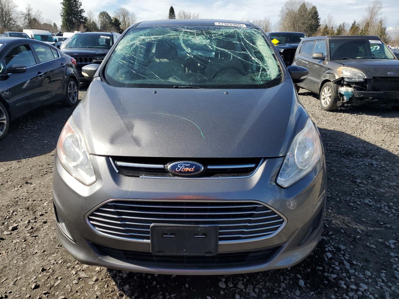 2013 Ford C-MAX VIN 1FADP5AU8DL548608 Copart auction photo, front end damage thumbnail 5