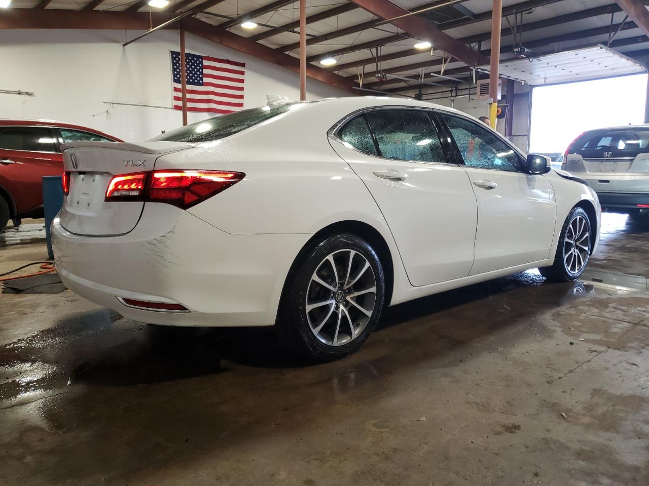 2017 Acura TLX VIN 19UUB2F55HA003039 Copart auction photo, front end damage thumbnail 3