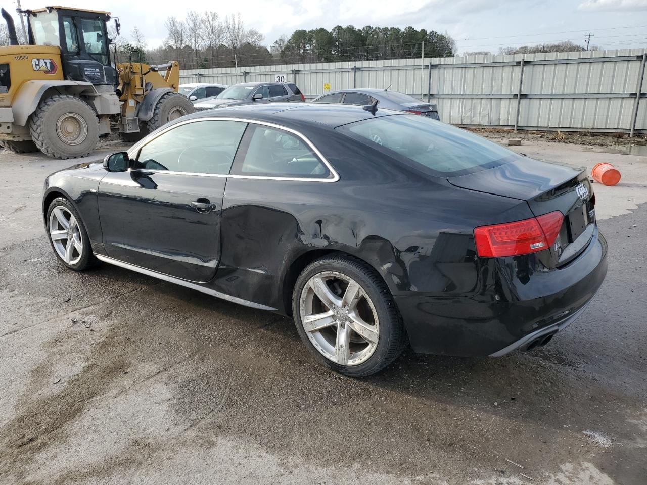 2016 Audi A5 VIN WAUM2AFR5GA018454 Copart auction photo, side / rear end damage thumbnail 2