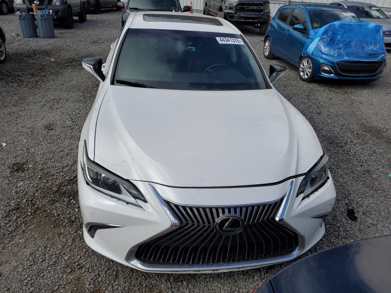 2019 Lexus ES VIN 58ABZ1B17KU018294 Copart auction photo, front end / undercarriage damage thumbnail 5
