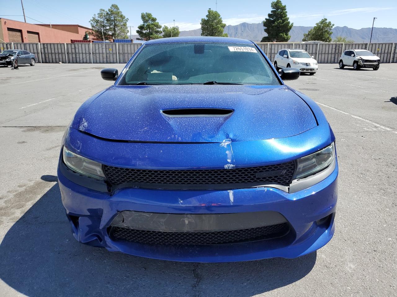 2021 Dodge Charger VIN 2C3CDXCT9MH616401 Copart auction photo, front end damage thumbnail 5
