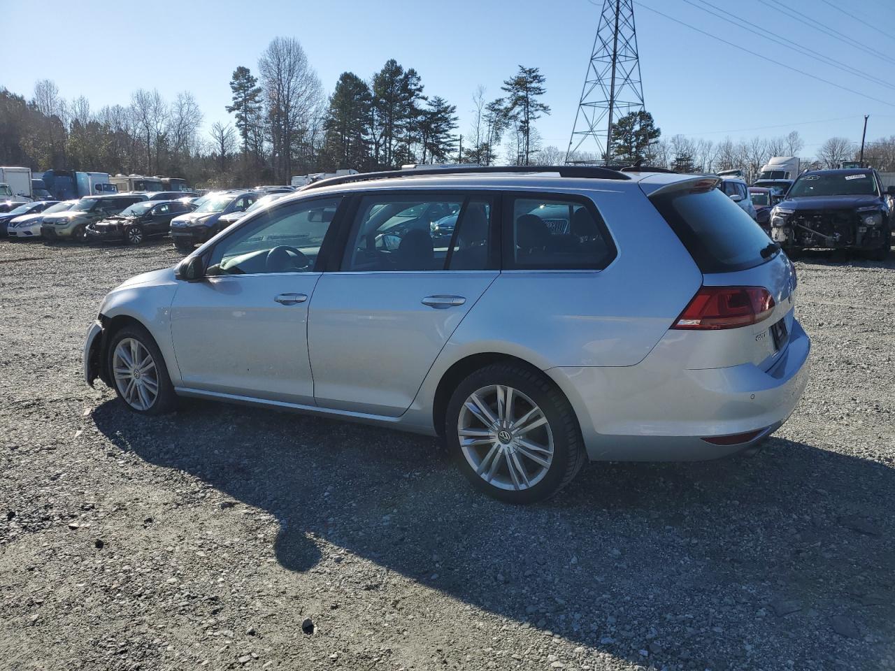 2015 Volkswagen Golf VIN 3VW2A7AU4FM500150 Copart auction photo, front end damage thumbnail 2