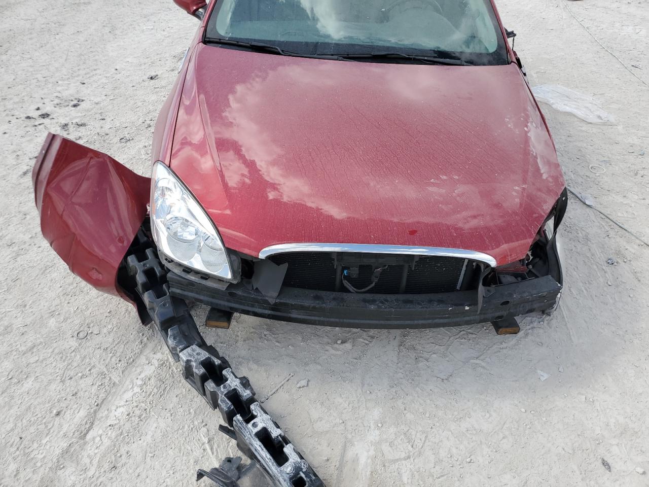 2011 Buick Lucerne VIN 1G4HC5EMXBU109169 Copart auction photo, side / front end damage thumbnail 12