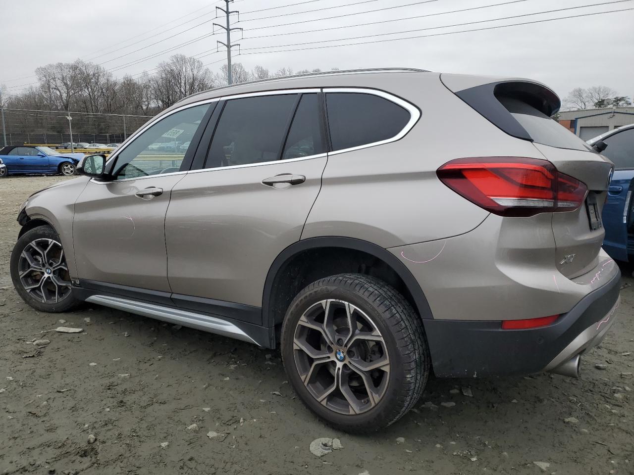 2022 BMW X1 VIN WBXJG9C07N5U58213 Copart auction photo, all over / undercarriage damage thumbnail 2