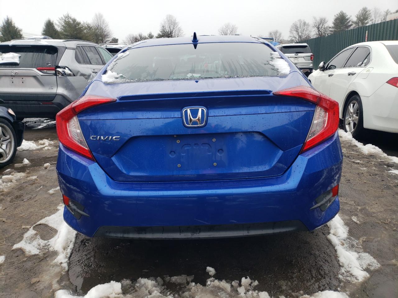 2016 Honda Civic VIN 19XFC1F31GE221634 Copart auction photo, front end / minor dent/scratches damage thumbnail 6