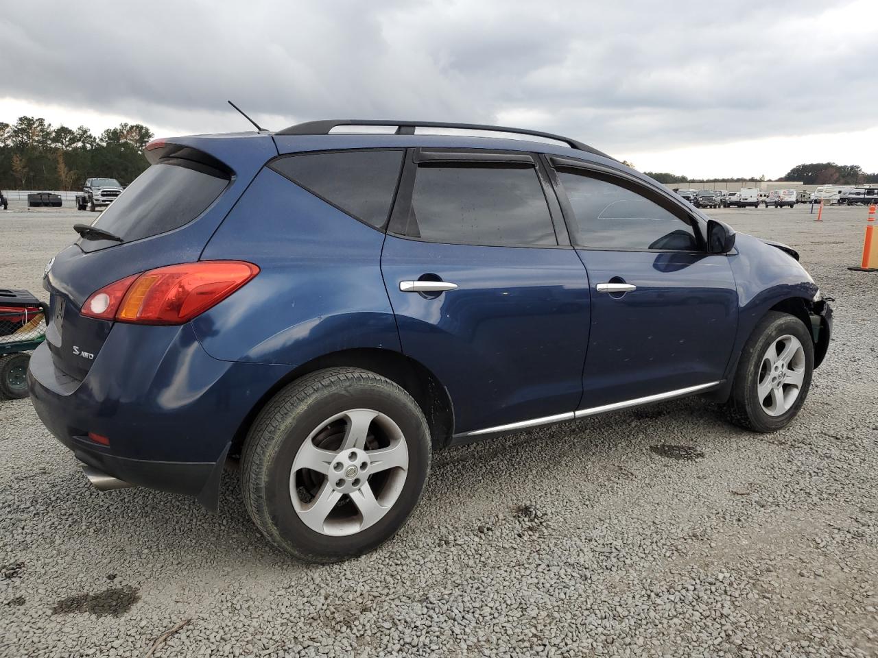 2009 Nissan Murano VIN JN8AZ18W79W136102 Copart auction photo, front end damage thumbnail 3