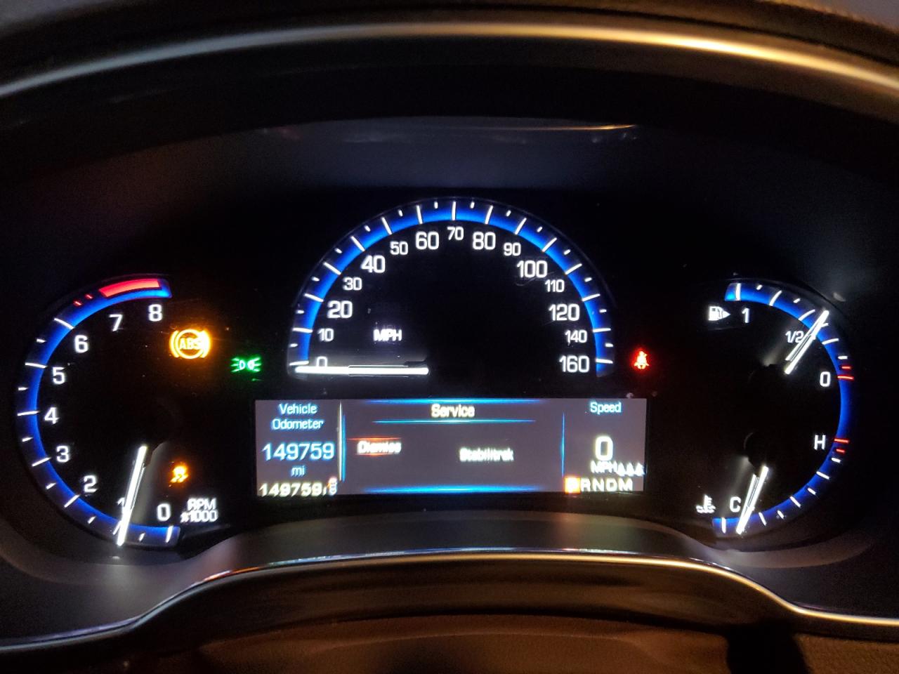 2014 Cadillac SRX VIN 3GYFNEE35ES561493 Copart auction photo, rear end damage thumbnail 9