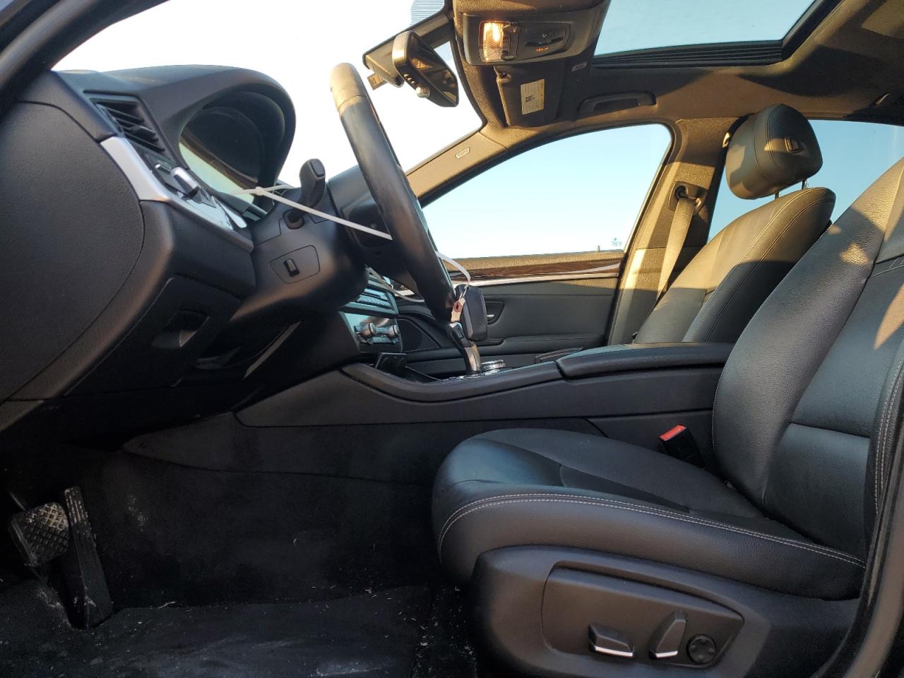 2014 BMW 5er VIN WBA5B1C56ED480071 Copart auction photo, front end damage thumbnail 7