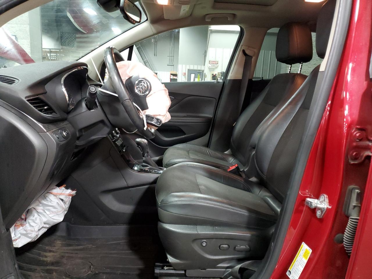 2017 Buick Encore VIN KL4CJBSB6HB226235 Copart auction photo, front end damage thumbnail 7