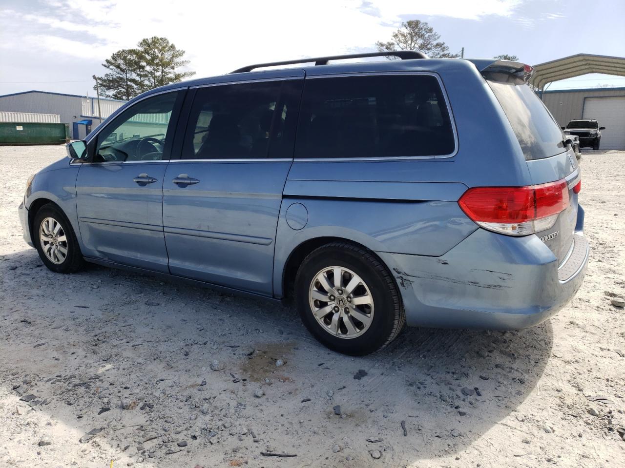 2010 Honda Odyssey VIN 5FNRL3H7XAB056368 Copart auction photo, side / rear end damage thumbnail 2