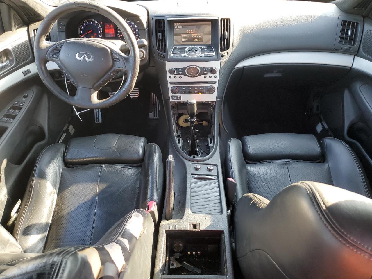 2009 Infiniti G VIN JNKCV61E99M303164 Copart auction photo, water/flood damage thumbnail 8