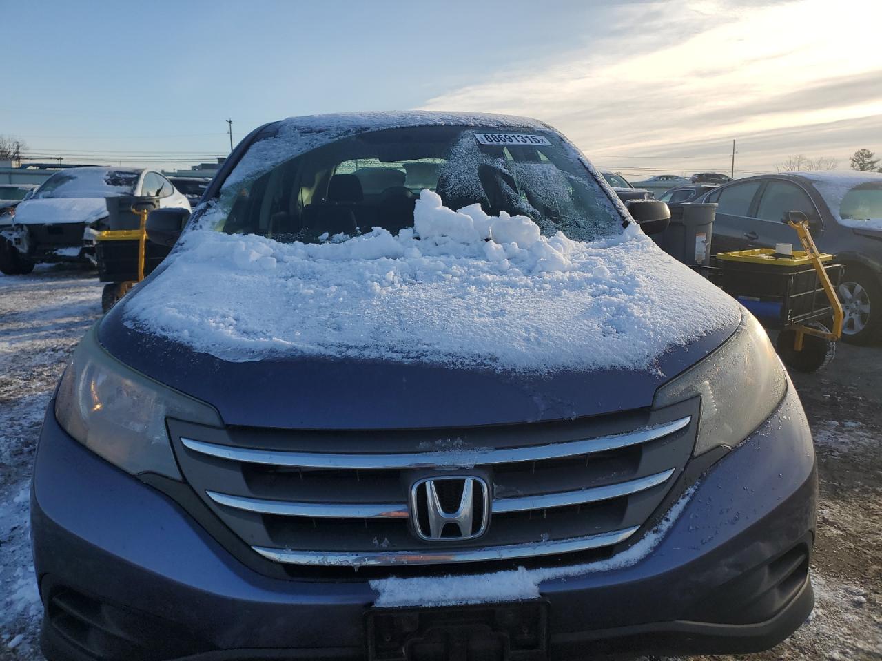 2014 Honda CR-V VIN 2HKRM4H39EH702376 Copart auction photo, rear end damage thumbnail 5