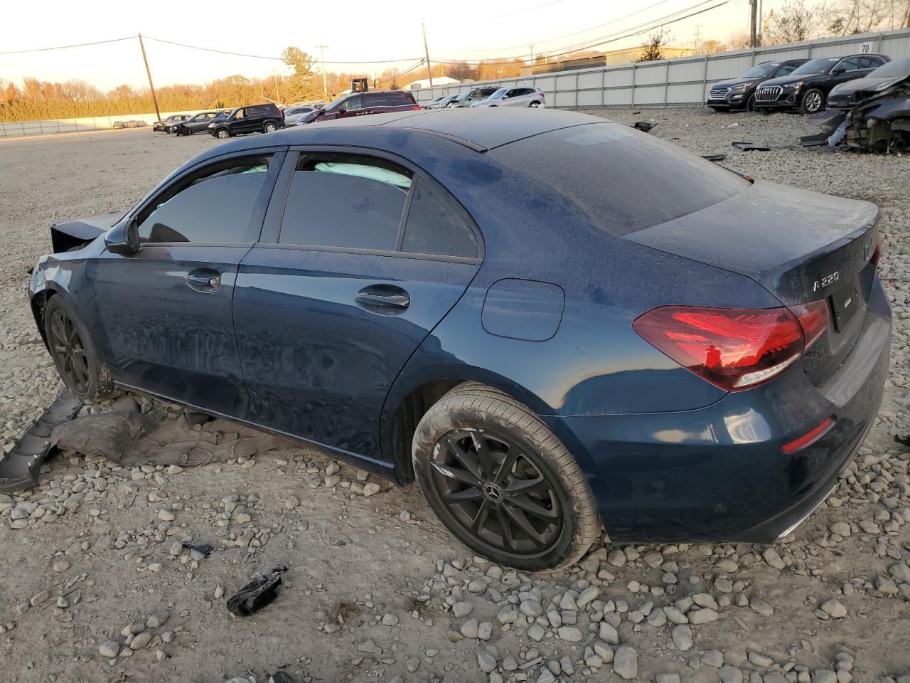 2021 Mercedes-Benz A-klasse VIN W1K3G4EB0MJ262181 Copart auction photo, front end damage thumbnail 2