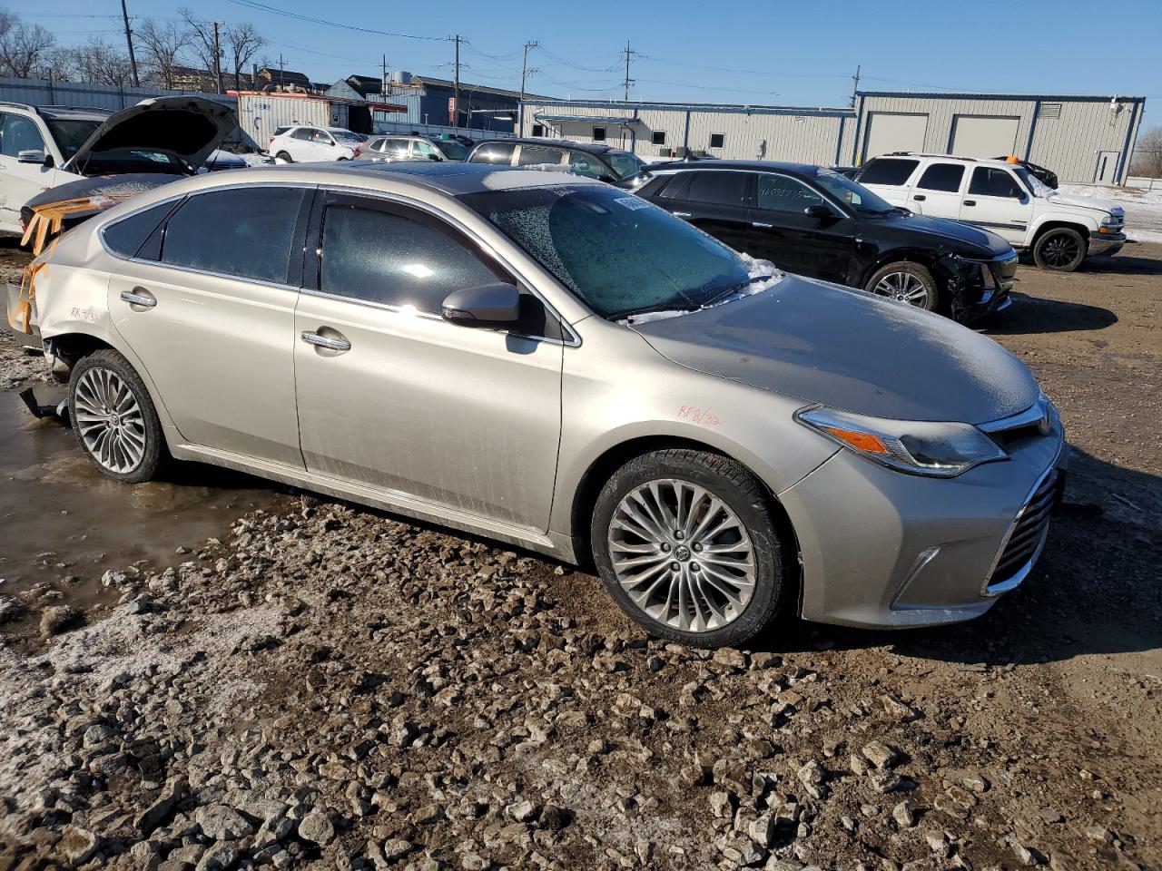 2017 Toyota Avalon VIN 4T1BK1EB8HU259502 Copart auction photo, rear end / minor dent/scratches damage thumbnail 4