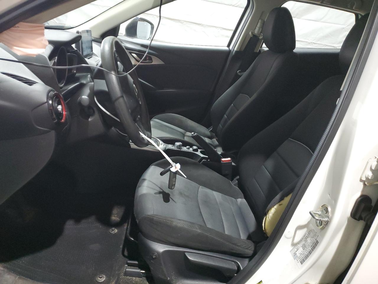 2017 Mazda CX-3 VIN JM1DKFB76H0163160 Copart auction photo, front end / undercarriage damage thumbnail 7