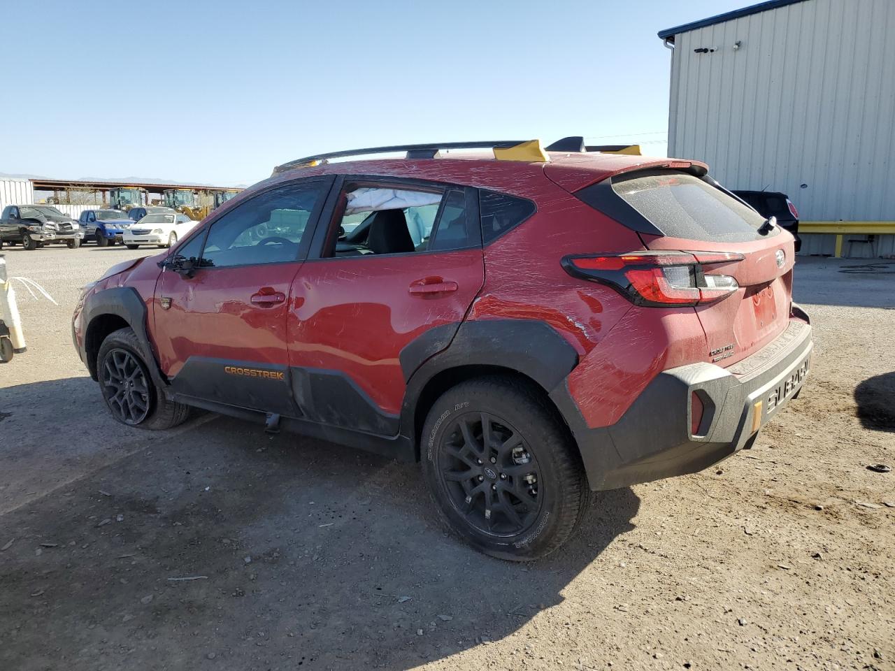 2024 Subaru XV VIN 4S4GUHU60R3818030 Copart auction photo, rollover damage thumbnail 2