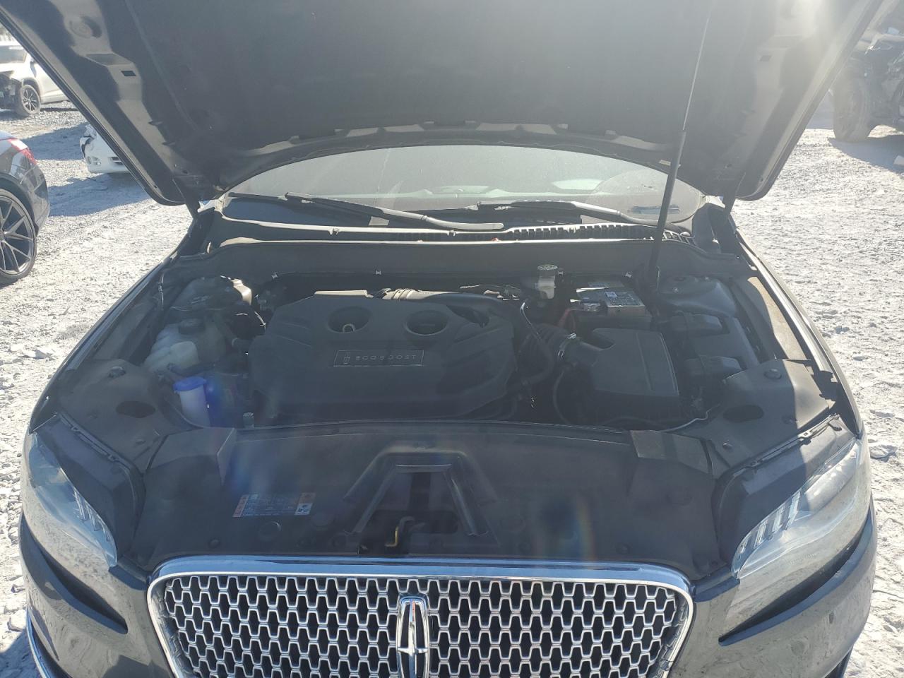 2017 Lincoln MKZ VIN 3LN6L5C94HR619958 Copart auction photo, side / rear end damage thumbnail 11