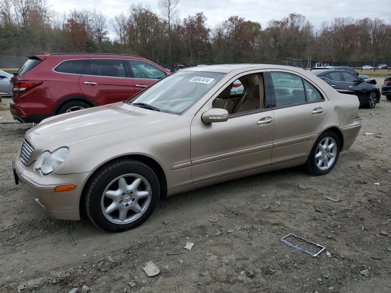 2002 Mercedes-Benz C-klasse VIN WDBRF61J52F162317