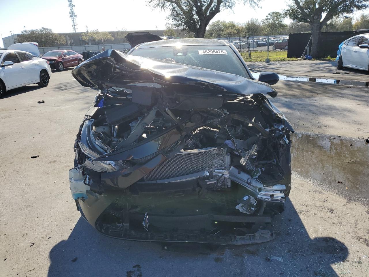 2020 Toyota Corolla VIN 5YFEPRAE6LP112702 Copart auction photo, all over damage thumbnail 5