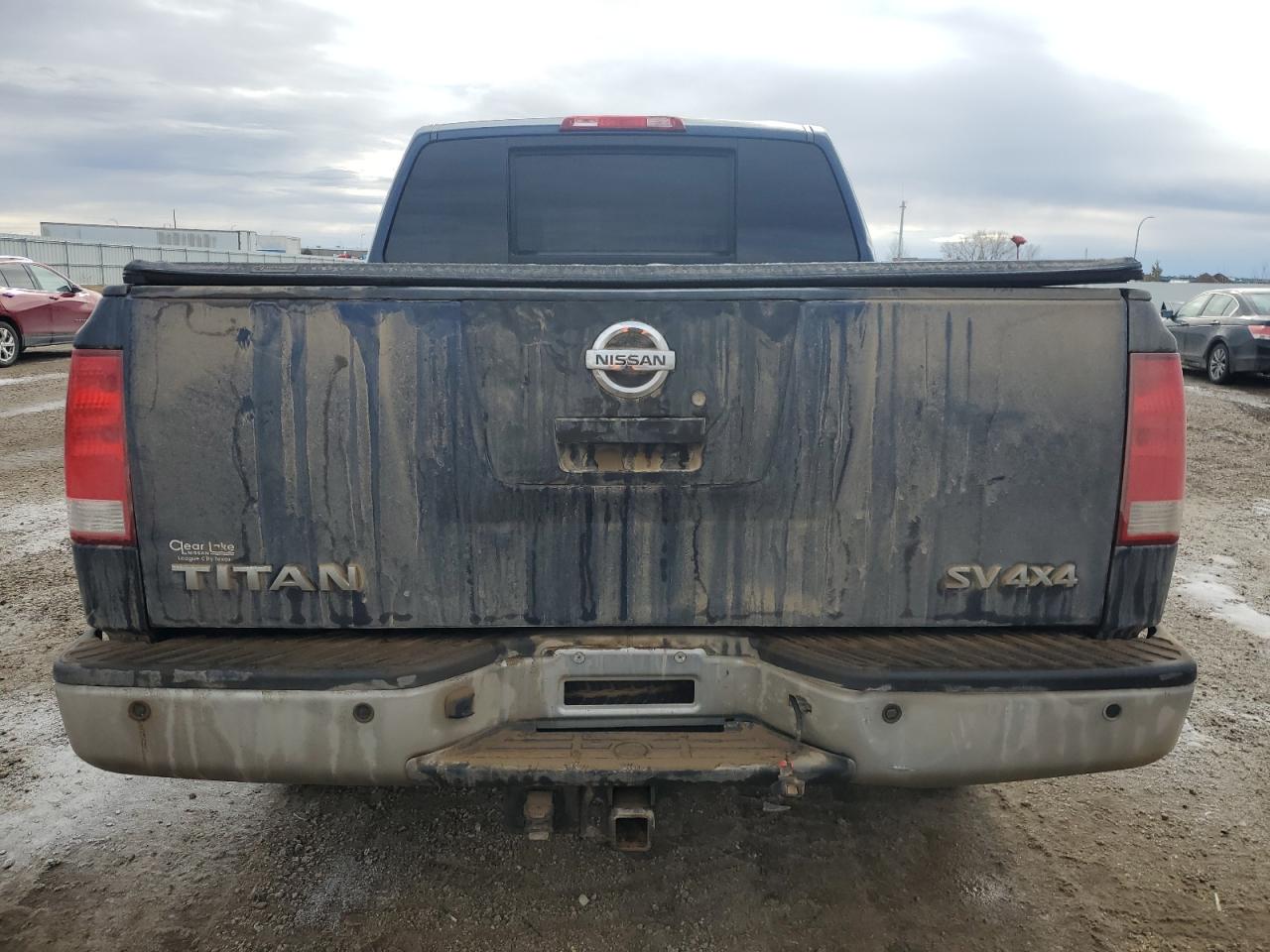 2011 Nissan Titan VIN 1N6AA0EC3BN319271 Copart auction photo, rollover / undercarriage damage thumbnail 6