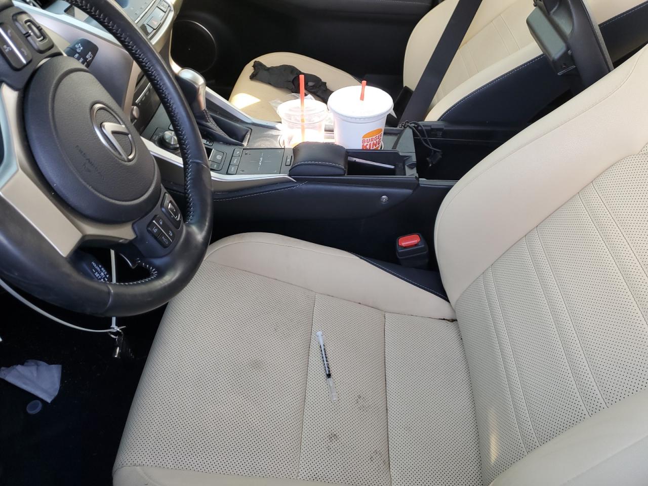 2021 Lexus NX VIN JTJDARDZ7M2239922 Copart auction photo, front end damage thumbnail 8