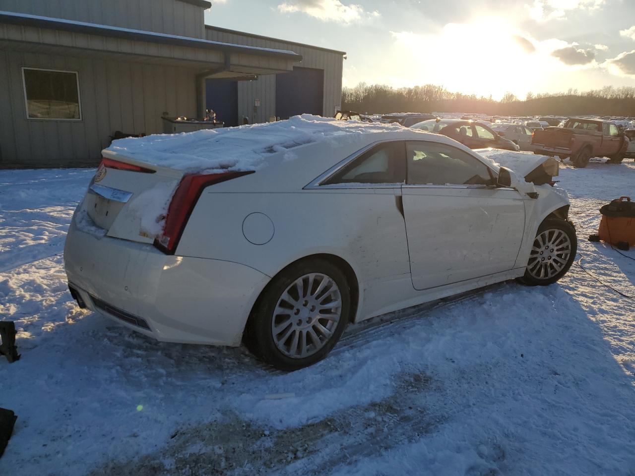 2011 Cadillac CTS VIN 1G6DS1ED6B0143442 Copart auction photo, front end damage thumbnail 3