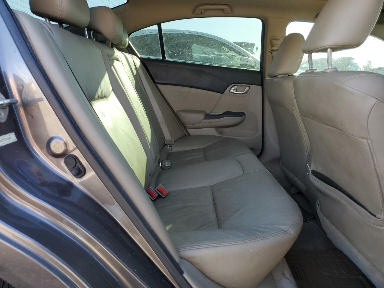 2012 Honda Civic VIN 19XFB2F93CE300634 Copart auction photo, side damage thumbnail 10