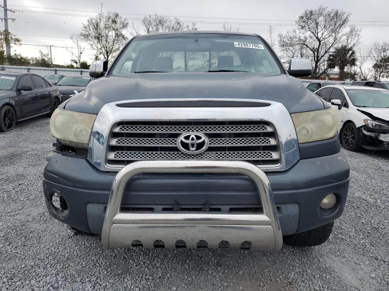 2007 Toyota Tundra VIN 5TFBV58127X010017 Copart auction photo, front end damage thumbnail 5