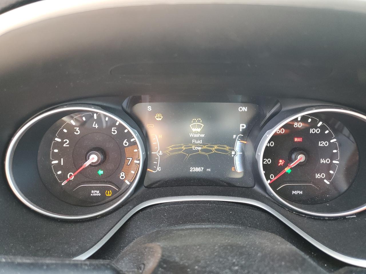2019 Jeep Compass VIN 3C4NJDBB8KT724078 Copart auction photo, front end damage thumbnail 9