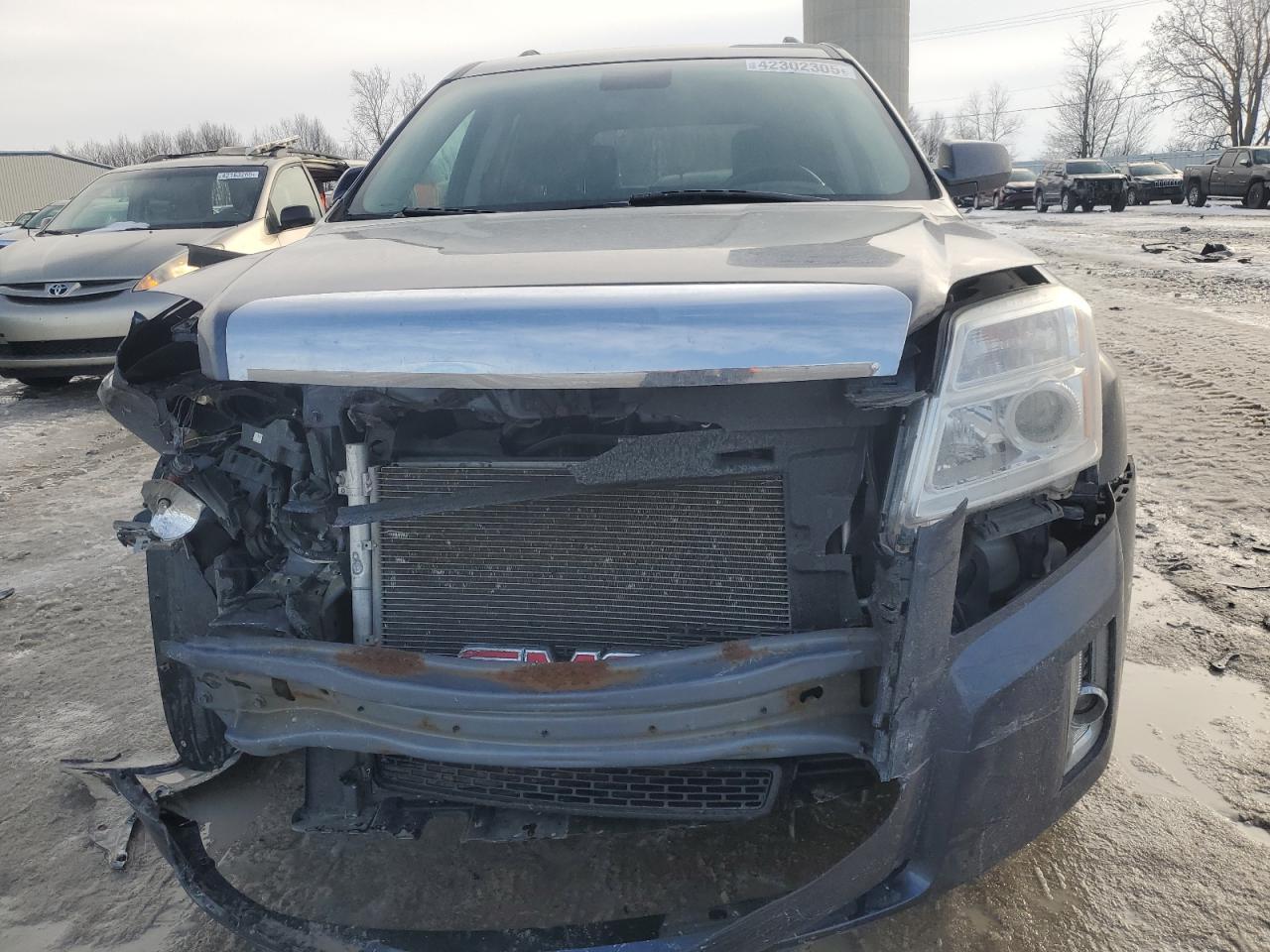 2013 GMC Terrain VIN 2GKALSEK2D6404971 Copart auction photo, front end damage thumbnail 5