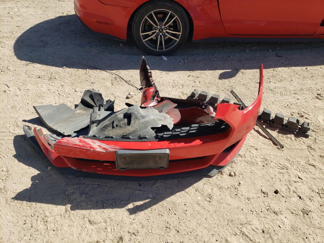 2017 Ford Mustang VIN 1FATP8UH0H5205510 Copart auction photo, front end / side damage thumbnail 14