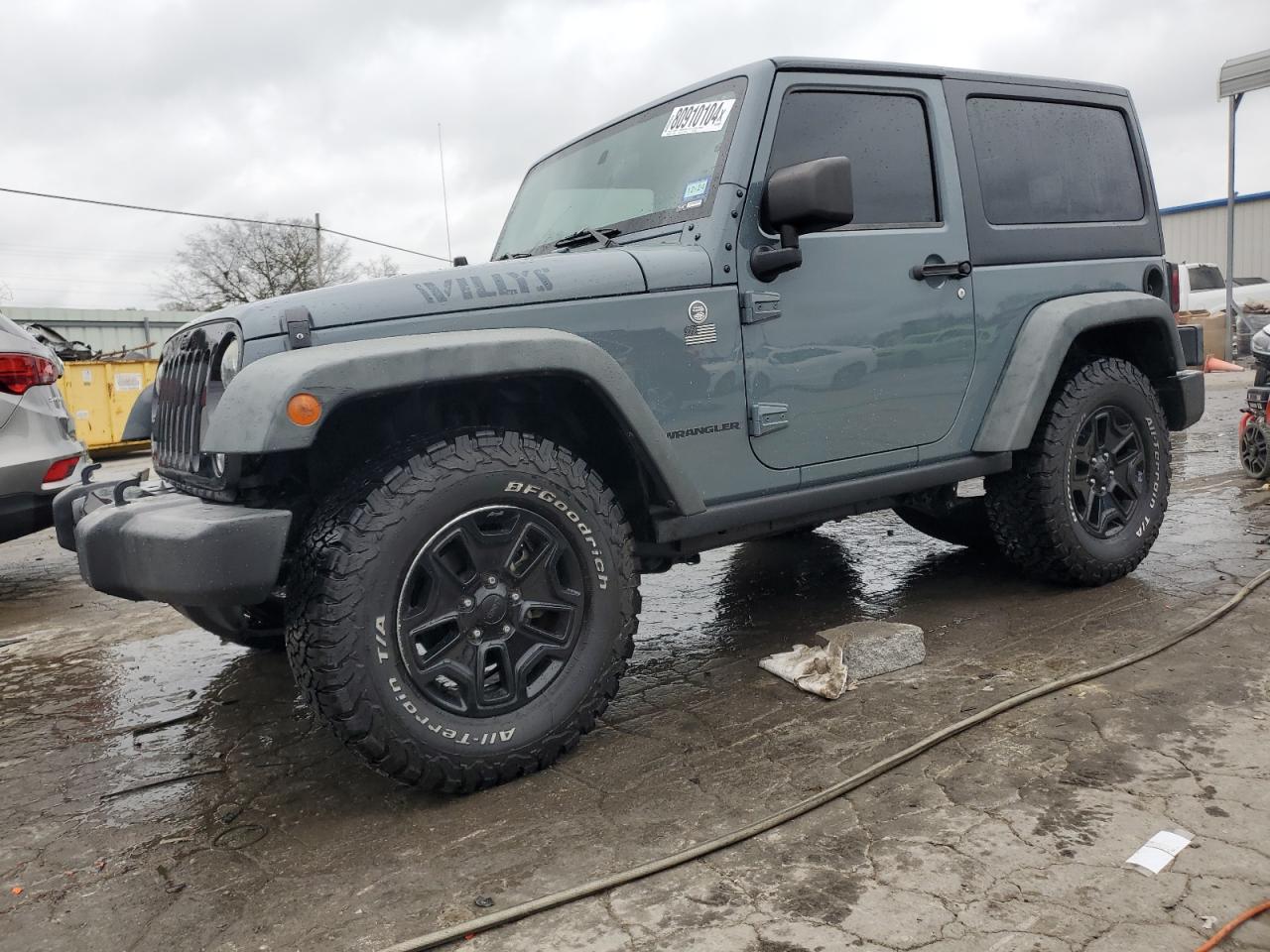 2015 Jeep Wrangler VIN 1C4AJWAG7FL575817