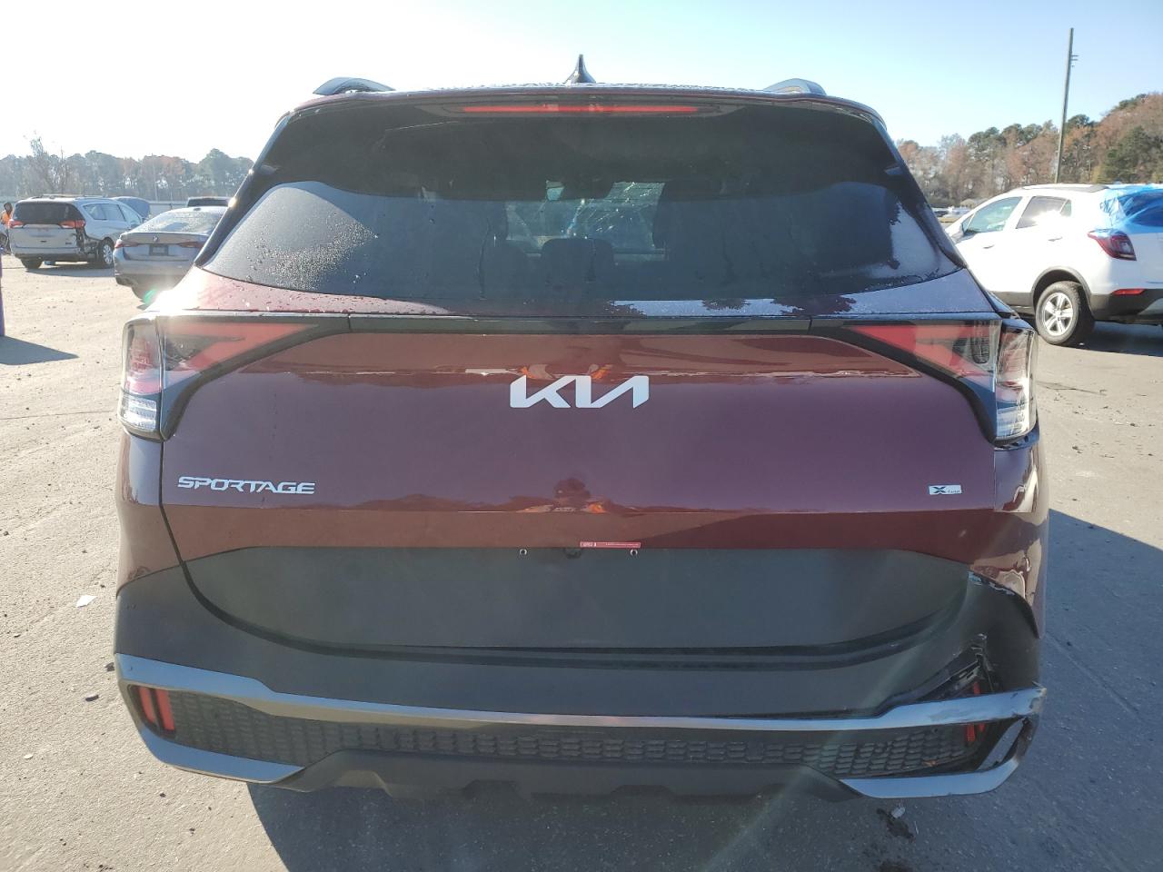 2024 KIA Sportage VIN KNDPYDDH6R7130755 Copart auction photo, mechanical / all over damage thumbnail 6