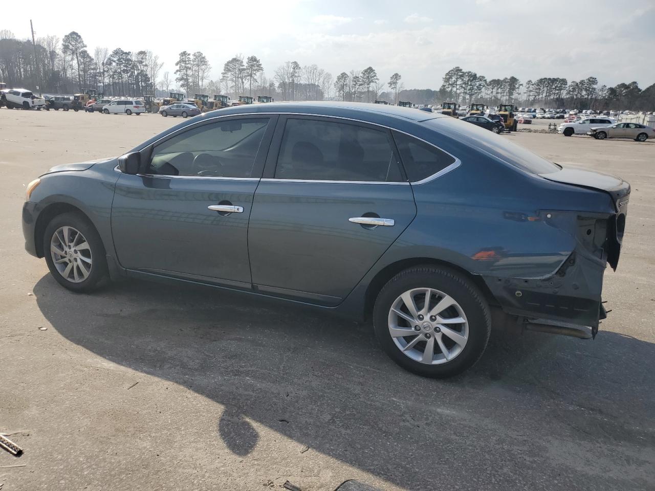 2015 Nissan Sentra VIN 3N1AB7AP7FY373718 Copart auction photo, rear end damage thumbnail 2