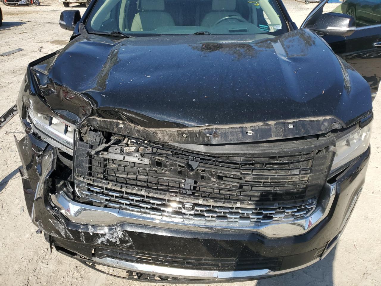 2022 GMC Acadia VIN 1GKKNPLS2NZ170609 Copart auction photo, side / front end damage thumbnail 12