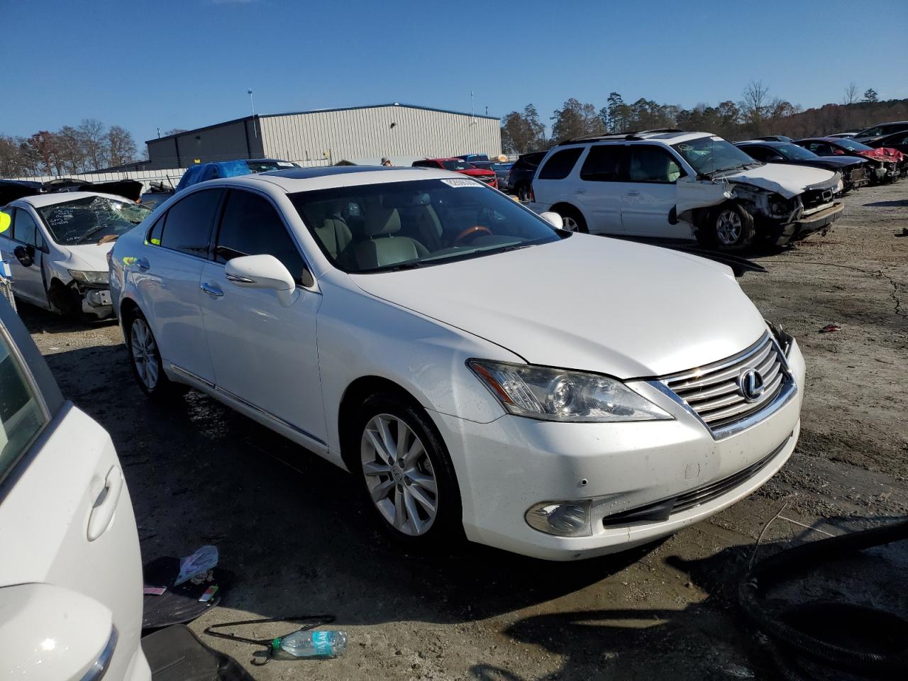2011 Lexus ES VIN JTHBK1EG2B2454092 Copart auction photo, front end damage thumbnail 4