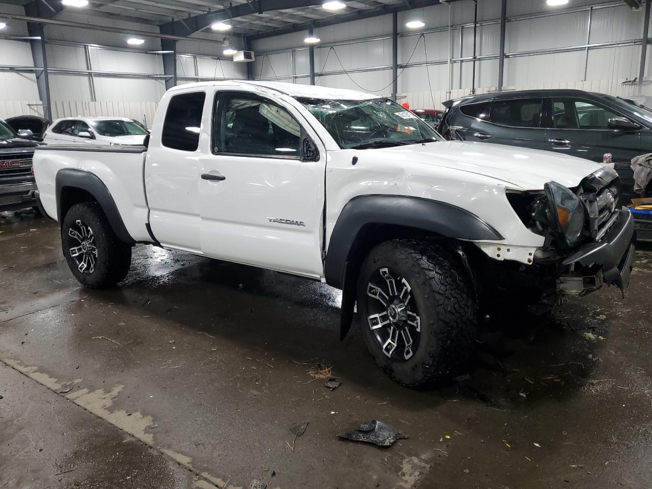 2010 Toyota Tacoma VIN 5TEUU4EN8AZ705292 Copart auction photo, rollover damage thumbnail 4
