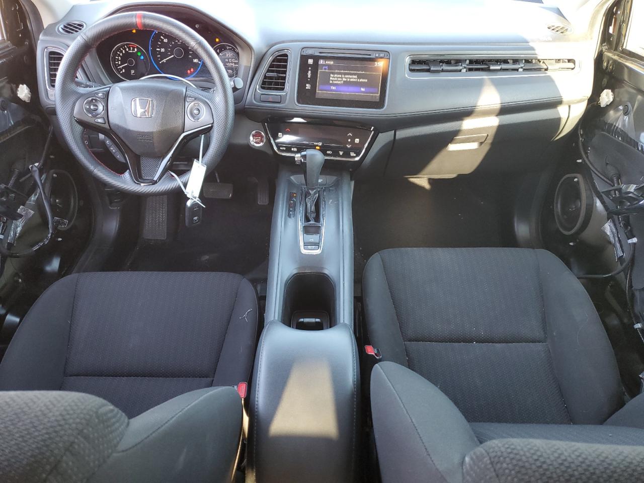 2016 Honda HR-V VIN 3CZRU5H55GM710098 Copart auction photo, front end / side damage thumbnail 8