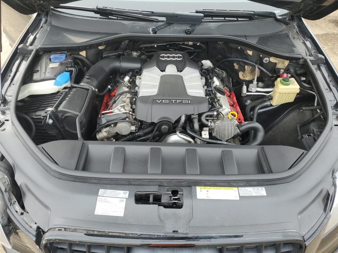 2014 Audi Q7 VIN WA1DGAFE6ED017921 Copart auction photo, front end damage thumbnail 12