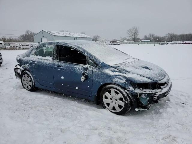 2010 Honda Civic VIN 19XFA1F54AE034886 Copart auction photo, rollover damage thumbnail 10
