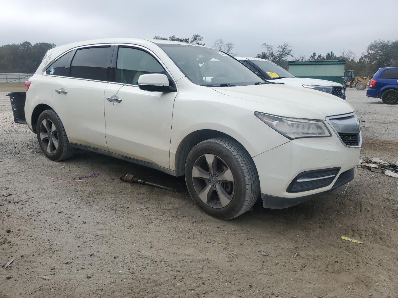 2016 Acura MDX VIN 5FRYD3H23GB011065 Copart auction photo, front end / minor dent/scratches damage thumbnail 4
