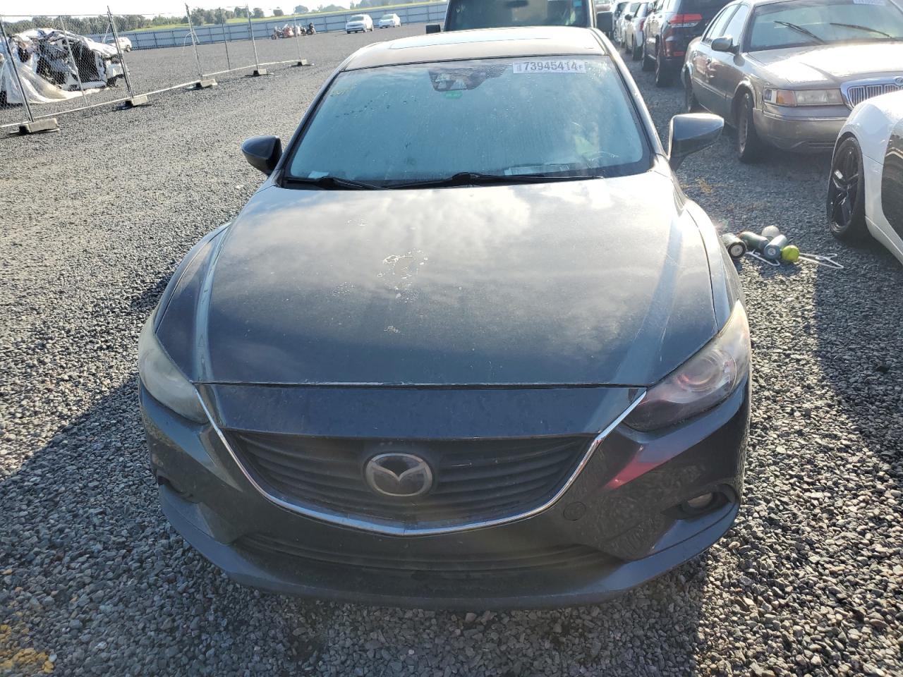 2015 Mazda 6 VIN JM1GJ1W60F1173405 Copart auction photo, water/flood damage thumbnail 5